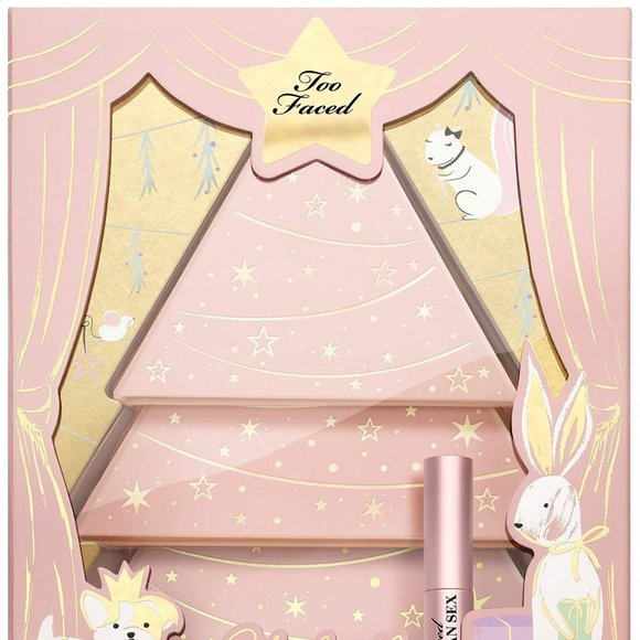 NEW Set TOO FACED Under the Christmas Tree 3x Pallette + Better Than Sex Mascara - Picture 7 of 8